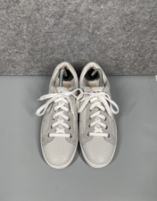 Ash Trainers Shoes Womens UK 7 EU 41 Grey White Sneakers Crazed Pattern VGC