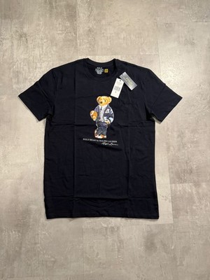 Ralph Lauren Navy Polobear T-Shirt - Gr. XL