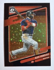 2021 Donruss Optic Baseball Red Sox Alex Verdugo Black Stars Prizm /149