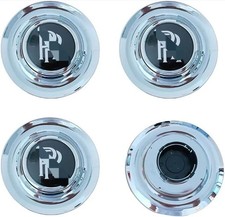 Rolls Royce Style Phantom Ghost 183mm Floating Wheel Center Caps Set of 4