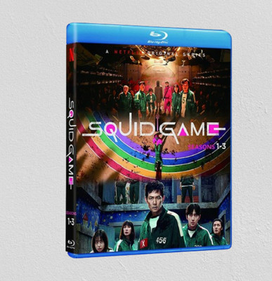 Season 1-3 BLU-RAY Format Squid Game 6-Discs Collection Brand new!
