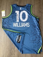 Courtney Williams Minnesota Lynx Autograph Signed Jersey! Psa Coa