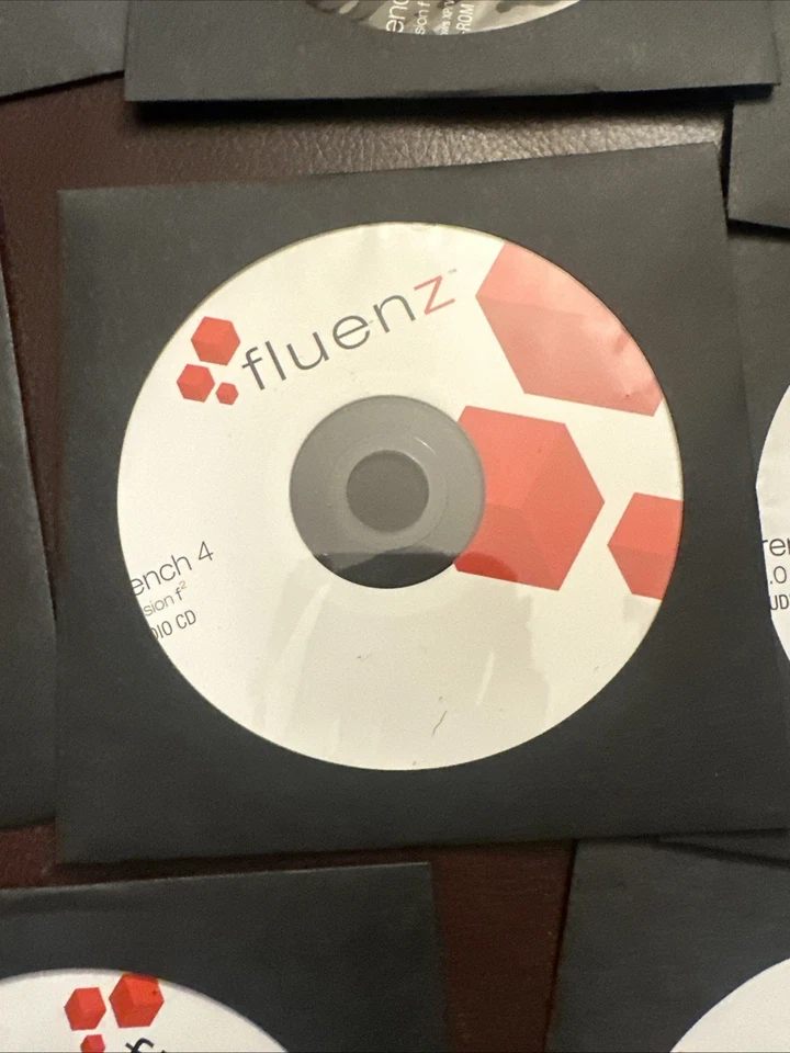 FLUENZ Language Learning Software FRENCH 2 & 2.5 CD ROM 10 Discs Q29 - Image 4 of 4