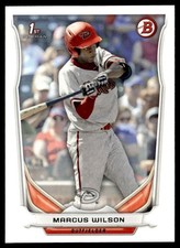 2014 Bowman Draft Picks Marcus Wilson #63