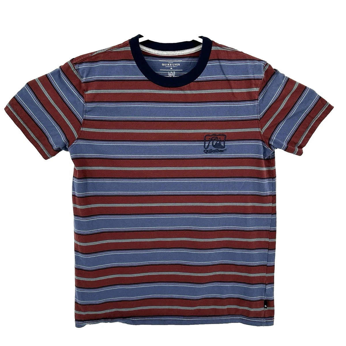 Quiksilver Short Sleeve Striped T-Shirts for Men for sale | eBay