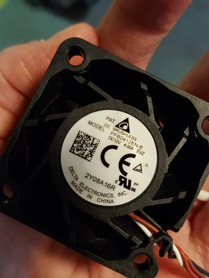 Delta Electronics PFB0412EN-E EVZ MODEL BRUSHLESS DC12V Cooling Fan - Bild 2 von 4