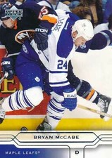 2004-05 Upper Deck #165 BRYAN McCABE - Toront...
