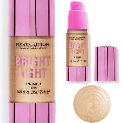 REVOLUTION  Bright Light  Luminous Glow Primer New Sealed - Fast Ship + Gift !