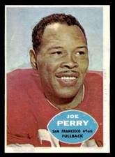 1960 TOPPS JOE PERRY SAN FRANCISCO 49ERS #114 EX-MT X9869