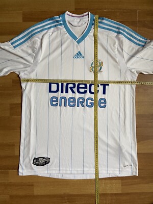 OLYMPIQUE MARSEILLE 2009 2010 HOME FOOTBALL SHIRT SOCCER JERSEY