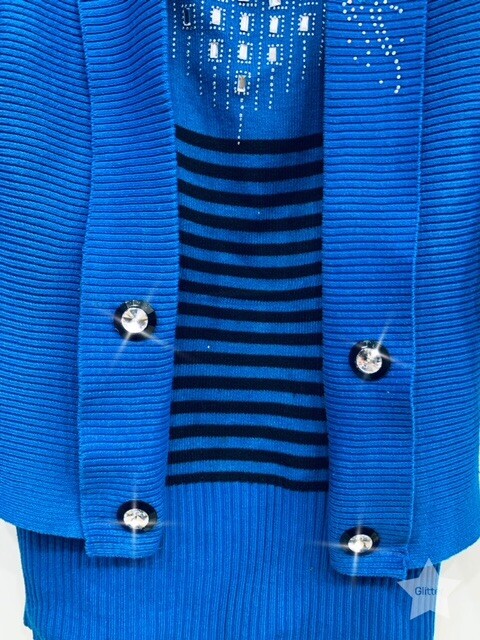 2 SWEATERS MANGO Cardigans MNG PLUS Rhinestones C… - image 4