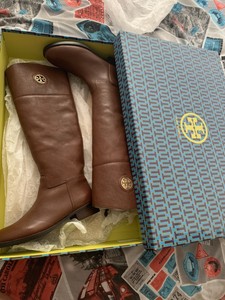 tory burch junction riding boots