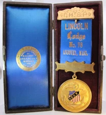 Lincoln Lodge No. 78 Medal, Order of United Workman