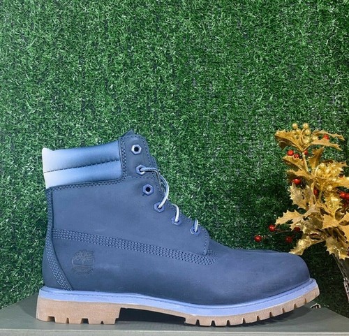 Waterproof Boot Blue Nubuck A1VKZ 