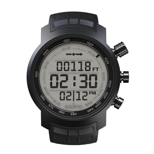 Suunto Traverse Alpha GPS Men Black/Stainless Steel Digital Watch