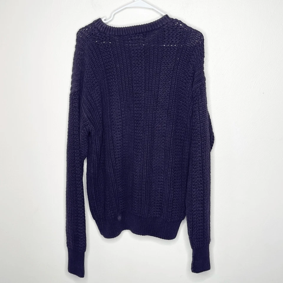 Structure Vintage Chunky Crew Neck Grandpa Sweater - Men’s US M - Image 2 of 4