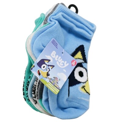 Bluey Boys Kids Socks SET of 5 pairs 2T-4T