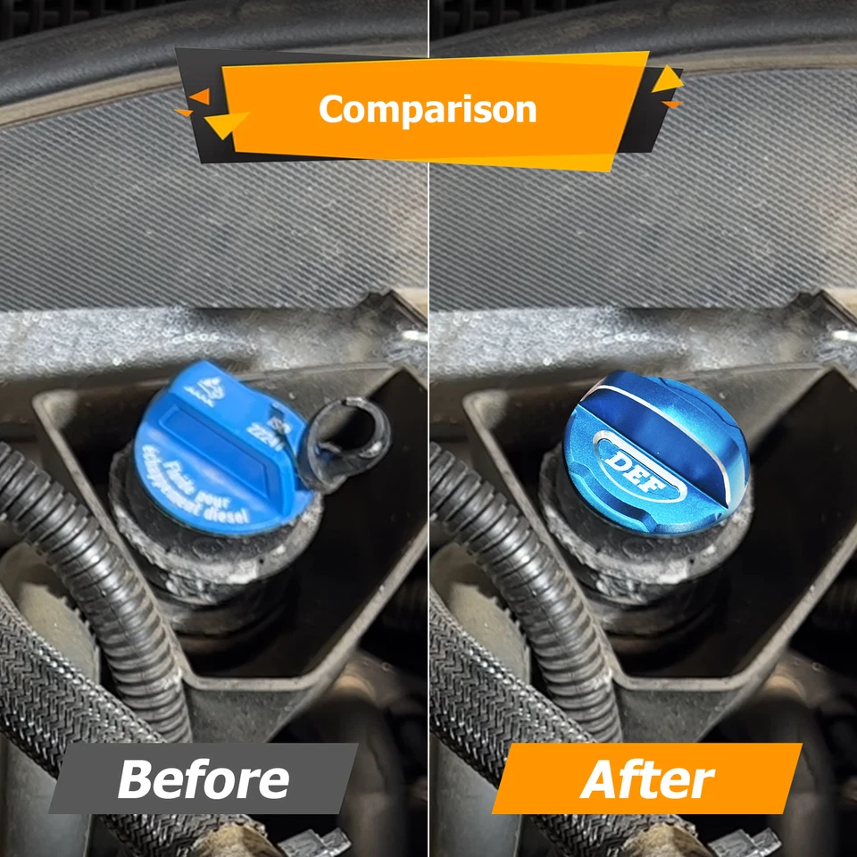 DEF Cap Cover For Chevy Silverado GMC Sierra 2500HD/3500HD 10-14 15 16 17 18 19 - Изображение 4 из 4