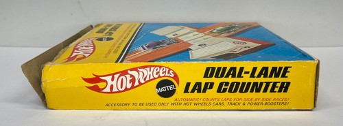 HOT WHEELS SIZZLERS DUAL LANE LAP COUNTER MATTEL VINTAGE 1969 IN BOX RED LINE - Picture 3 of 6