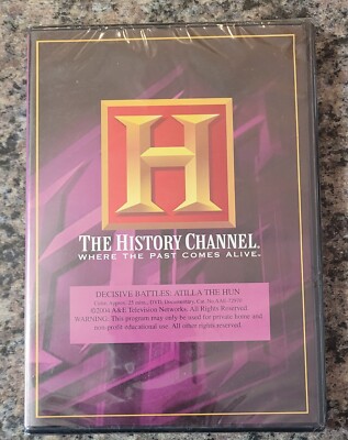History Channel Decisive Battles: Atilla The Hun DVD NEVER TRUST STOCK PICS 