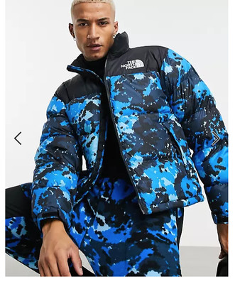 Blue Camo Puffer 700 Down Jacket 