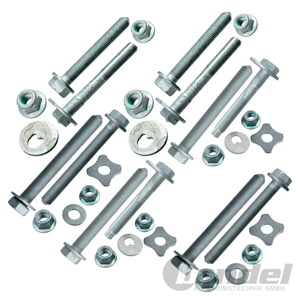 JUEGO REPARACIÓN BRAZO TRANSVERSAL + TORNILLOS TRASERO EJE TRASERO COMPLETO para VW GOLF 5 6 - Imagen 4 de 4