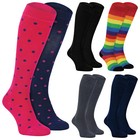 Sock Snob - Ladies Long Knee High Leg Length Socks | Super Soft Bamboo | 2 Pack