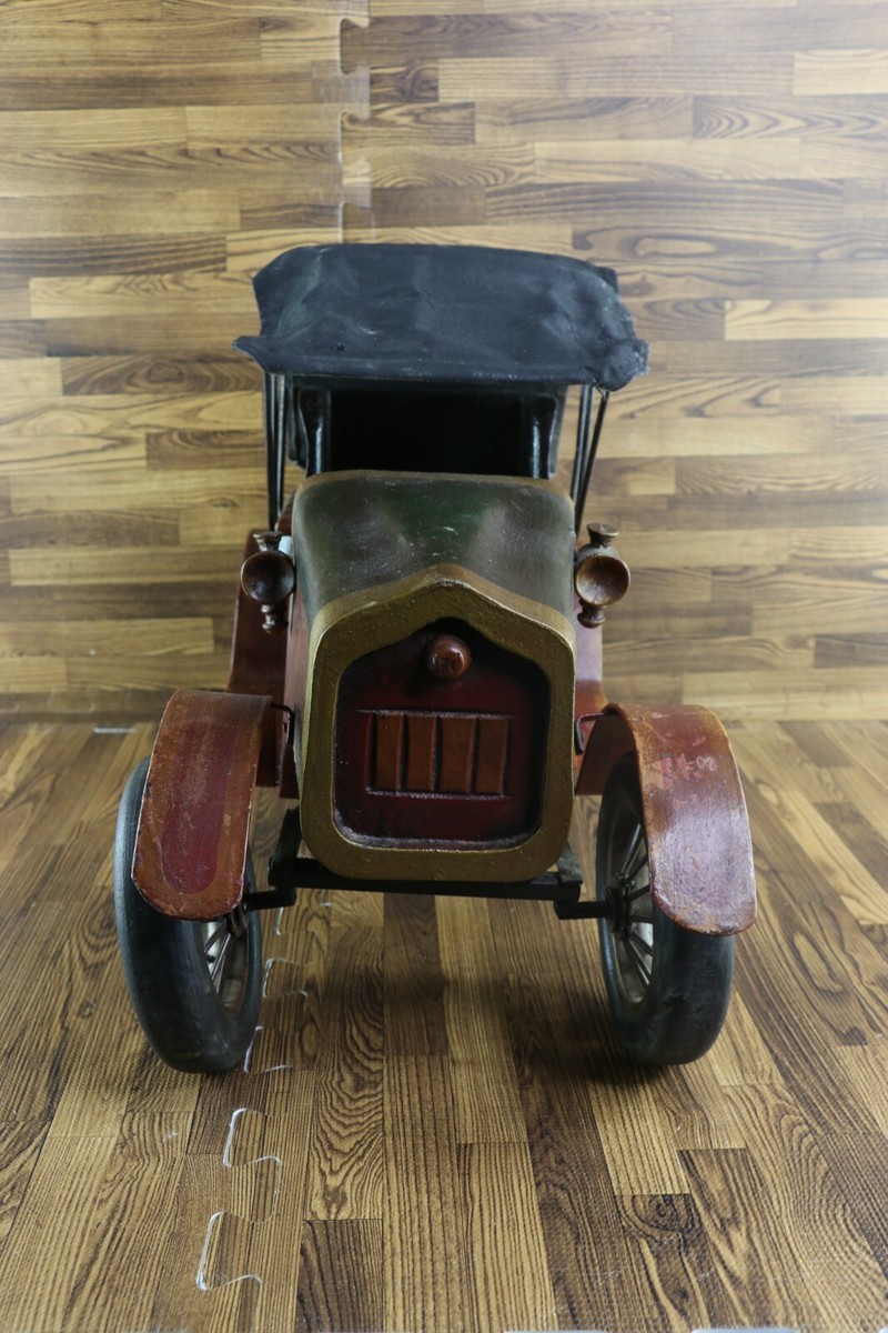 Antique Vintage Handmade Model Car Ford Model T Torpedo