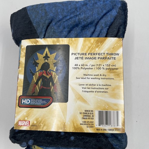 Culturefly Captain Marvel Collectors Box Kid Toy Gift with Bonus Blanket "New" - Picture 5 of 5