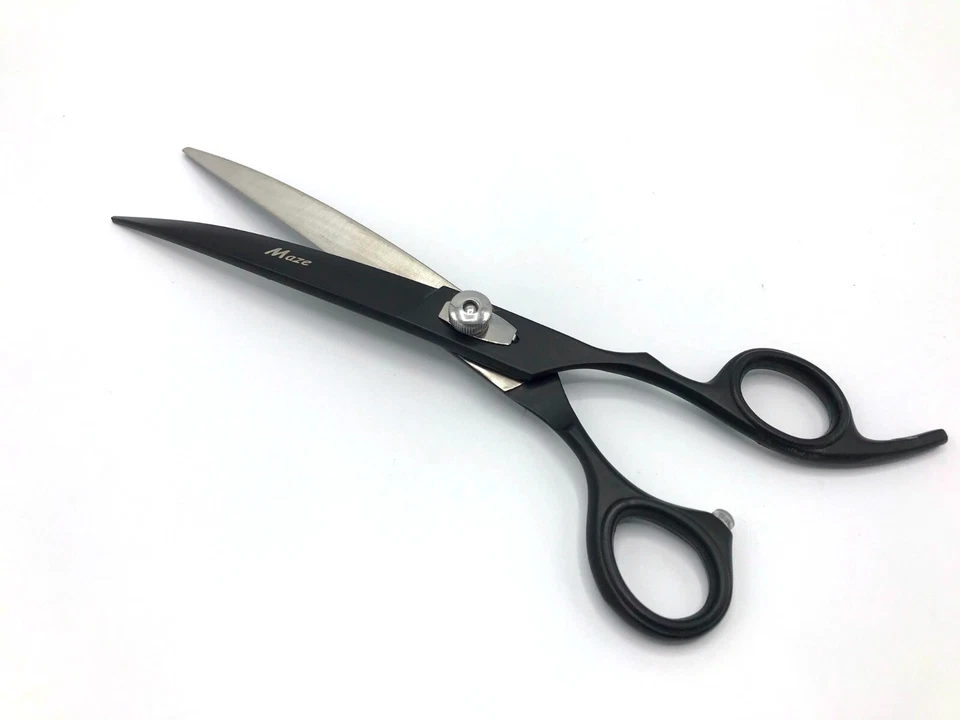 Professional Pet Dog Grooming Scissors Razor sharp Shears CURVED 8.5"  - Image 3 of 4