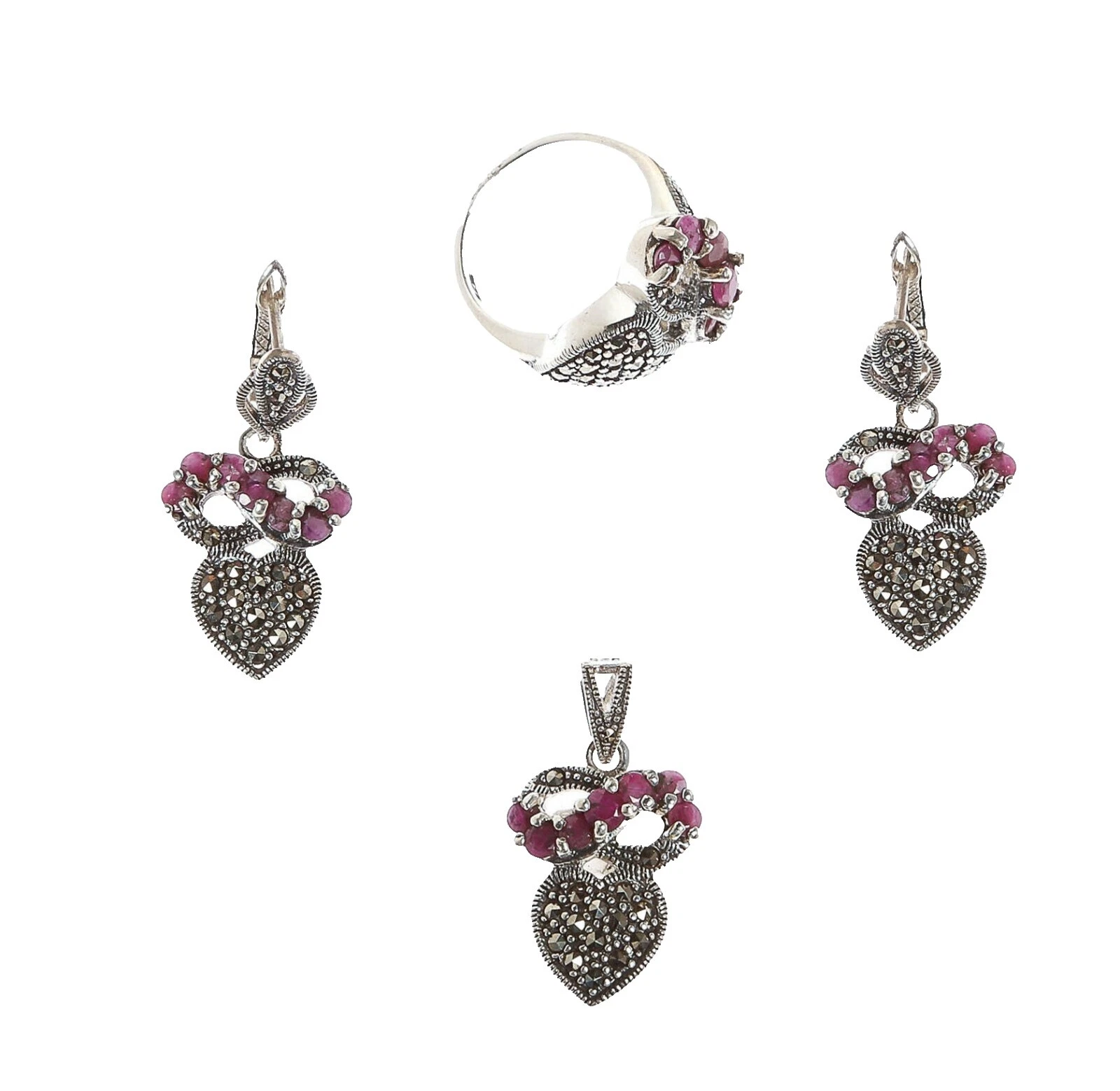 Marcasite Fashion Jewelry Sets