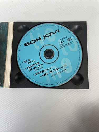 Bon Jovi - Lie to me Cd Single 1995 4 tracks - Picture 4 of 5