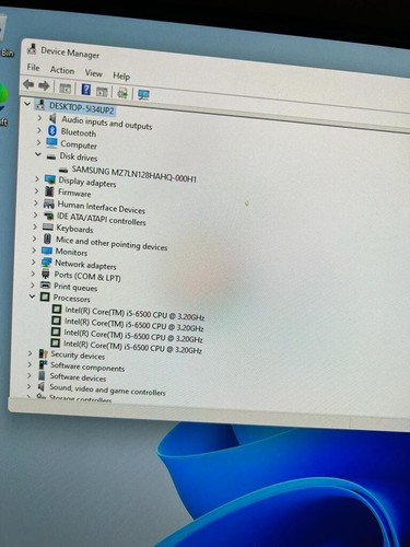 HP EliteDesk 800 G3 DM 65W Mini PC i5-6500T @2.50GHz 8GB RAM 128GB Win11 - Picture 6 of 6