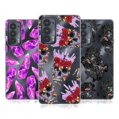 HEAD CASE DESIGNS SKULLS AND CRYSTALS SOFT GEL CASE FOR MOTOROLA PHONES 2