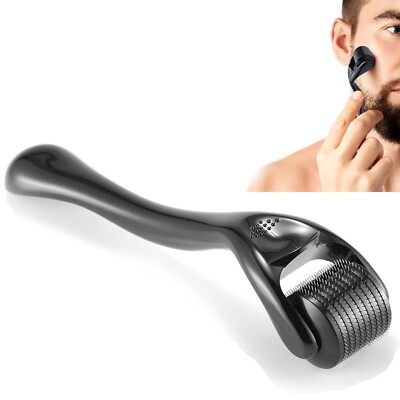 Bartroller 0.5Mm, Dermaroller Für Microneedling, Bartroller Bartwuchs Für Narben
