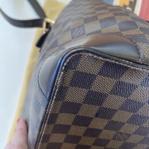 Louis Vuitton Damier Ebene Hanfstead Schultertasche MM gebraucht - Bild 14 von 19