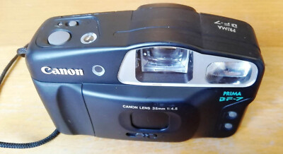 VINTAGE KOMPAKTKAMERA CANON PRIMA BF-7 oder BF35 oder Snappy LX, Japan 1994