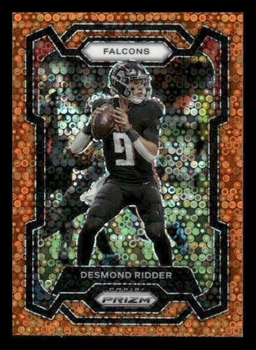 2023 Panini Prizm #9 Desmond Ridder Disco Atlanta Falcons