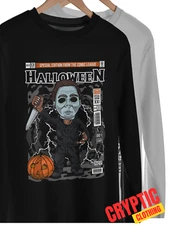 Halloween Horror Movie T SHIRT S-3XL Michael Myers Vintage Slasher Film GIFT TEE