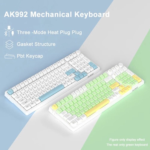 Gaming Mechanical Keyboard RGB 100 Keys Hot Swap Keyboard 5.0 Bluetooth Wireless - 第 26/31 張圖片