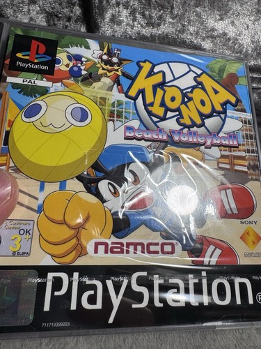Klonoa: Beach Volleyball Factory Sealed PS1 PlayStation 1 PAL UK - Picture 7 of 7