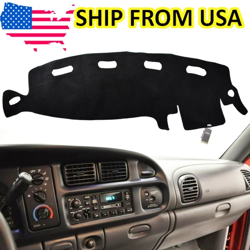 Dashmat For DODGE RAM 1500 2500 3500 1998-2001 Dash Cover Dashboard Mat Carpet