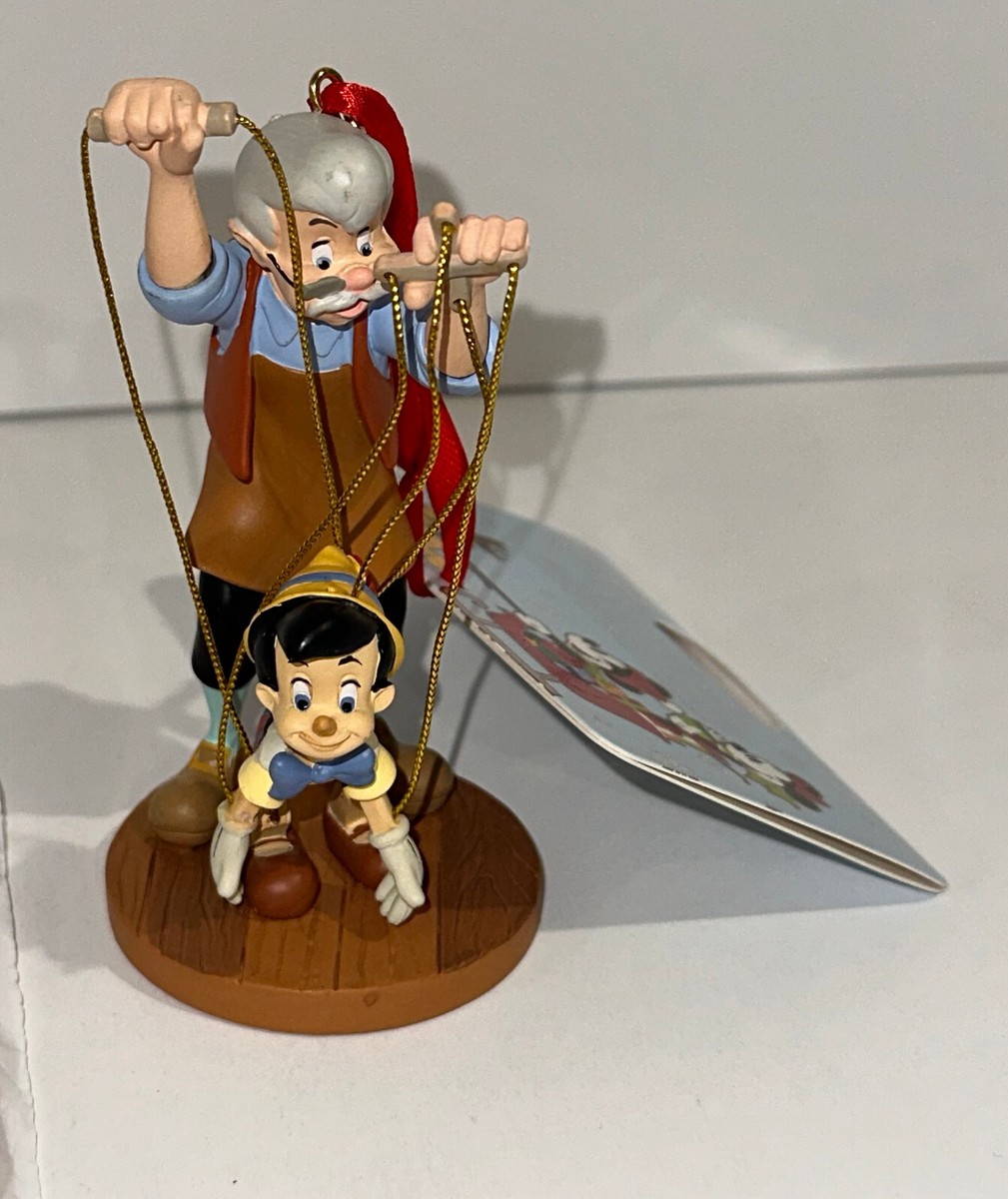 DISNEY Store SKETCHBOOK Ornament – PINOCCHIO & GEPPETTO “You Gotta