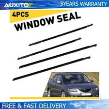 For Mazda 3 BK 04-09 Outer Weatherstrips Window Trim Belt Trim Sealing Strips