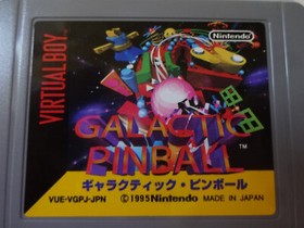 GALACTIC PINBALL Nintendo Virtual Boy VUE-P-VGPJ 1995 w/Box Manual NTSC-J Japan