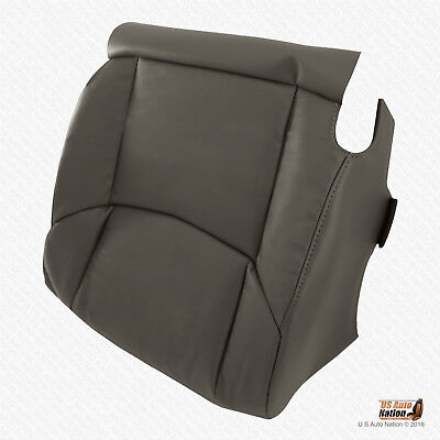 Passenger Bottom Interior Leather Seat Cover Gray Fits 2007 2008 Toyota Avalon - 2008 Toyota Avalon Seat Covers