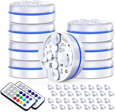 ZREE 2021 Newest Submersible Led Pool Lights for Above Ground Pools, Upgraded IP