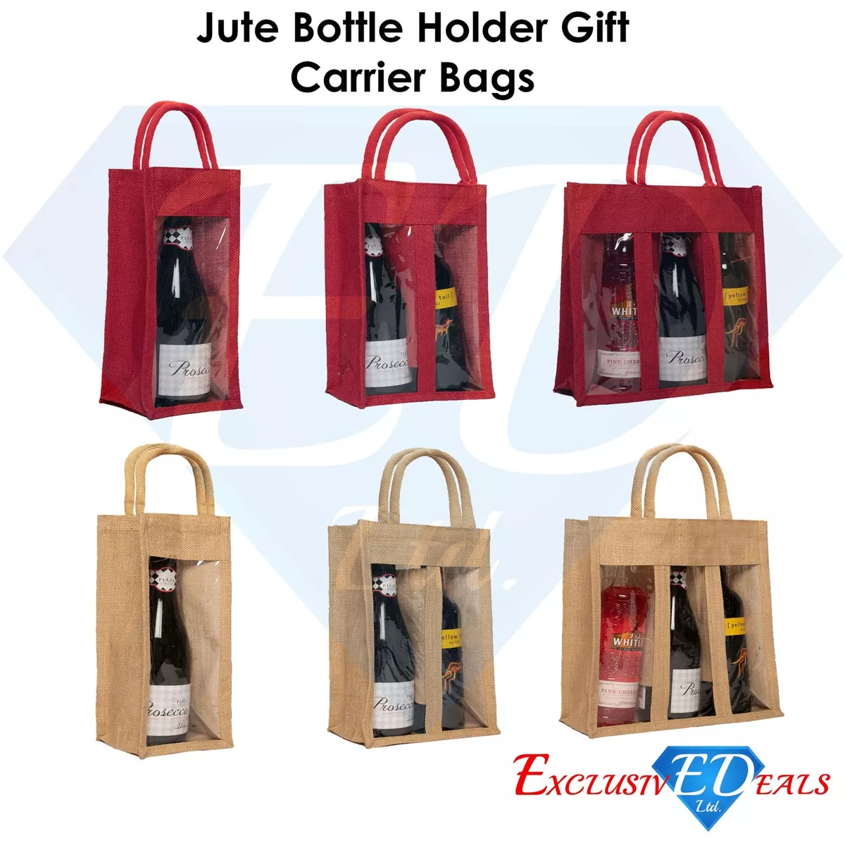 Wine Bottle Bags, Wine Bottle Carriers