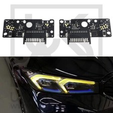 Juego de módulos LED DRL DRL amarillo estilo BMW serie 3 CSL (G20/G21) LED adaptativo LCI