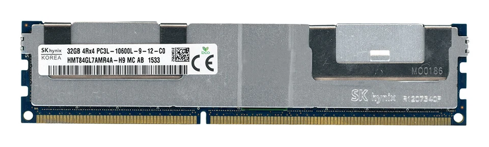 SK hynix HMT84GL7AMR4A-H9 32GB DDR3 1333MHz ECC - Immagine 2 di 2
